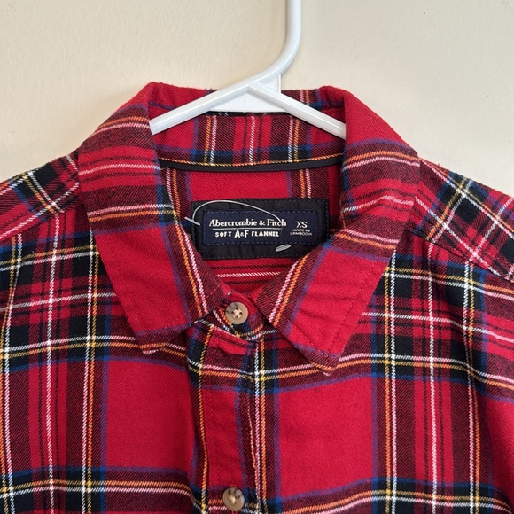 Abercrombie & Fitch soft A&F FLANNEL - Picture 3 of 3